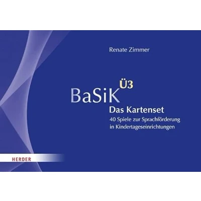 Abbildung von BaSiK Ü3. Das Kartenset: 40 Spiele​ zur Sprachförderung in Kindertageseinrichtungen