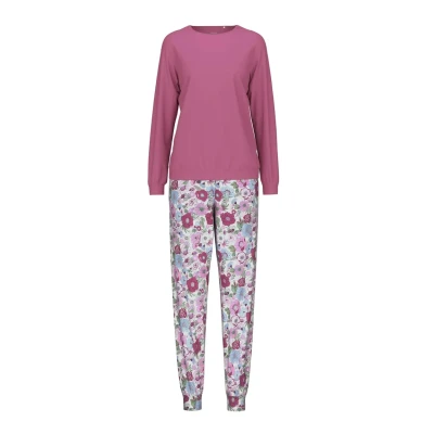 Abbildung von Calida Nachtwäsche Set, Damen, Größe: 48/50, Red violet