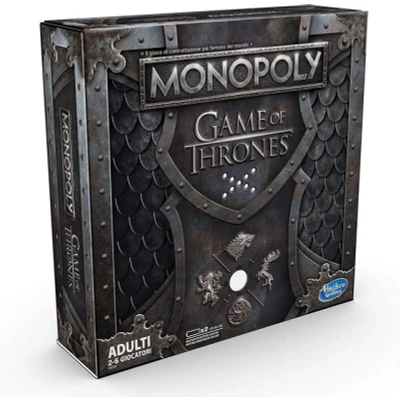 Abbildung von Hasbro Spiel, Brettspiel Monopoly Game of Thrones mit Musikausgabe (französische Version)