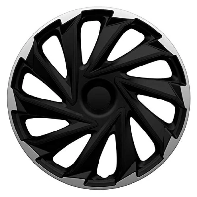 Abbildung von AutoStyle PP 5455SB Radblenden 15Zoll schwarz/silber