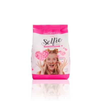 Abbildung von Italwax Face Selfie 500g Empfindliches Hartwachs für das Gesicht mit Ölkomplex Perfekt Wachsen von Augenbrauen, Oberlippe und Kotletten.​