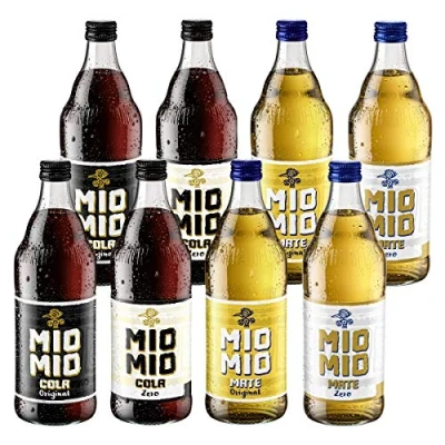 Abbildung von Mio Limo Probierpaket Classic 8 Flaschen je 0,5l incl Mehrweg Pfand