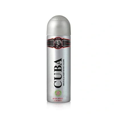 Abbildung von Cuba Paris, Black Deodorant Spray, Body 200ml