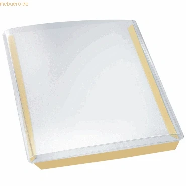 Abbildung von VELOFLEX 2404005 Faltentasche VELOCOLL DIN A4 Plantaschen Schaltplantaschen ohne Rückwand, PVC, selbstklebend, 5 Stück