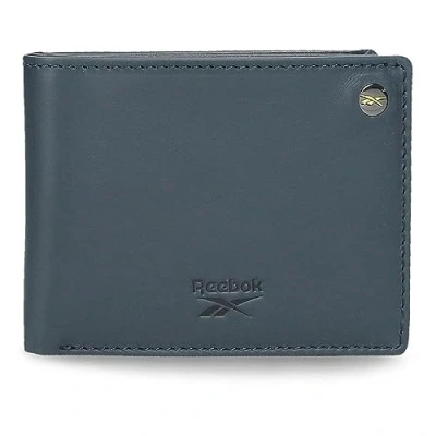 Abbildung von Reebok Switch Horizontale Geldbörse mit Geldbörse, blau, 11 x 8 1 cm, Leder, Talla única,
