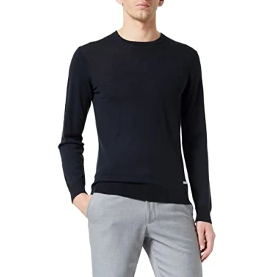 Abbildung von Seidensticker Herren 251600 Pullover, Schwarz, M EU