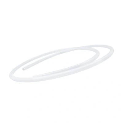 Abbildung von iMeistek Lebensmitteltaugliche Silikonschlauch,7mm ID x 9mm OD 2 Meter, Flexibler Transparenter Silikonschlauch, Wasser Luftschlauch