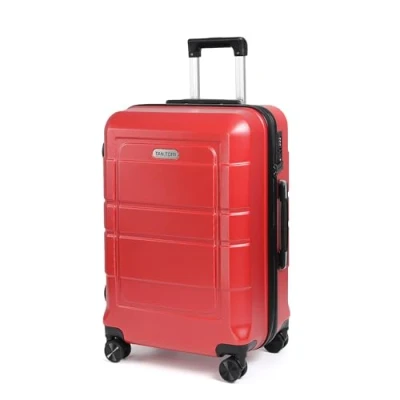 Abbildung von TANTOMI Koffer Groß, Reisekoffer Hartschalenkoffer, &amp; Trolley mit Passwortsperre, Hartschale Suitcase 4 Rollen(Mango)