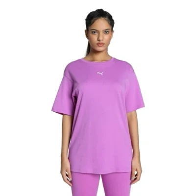 Abbildung von PUMA Unisex ESS Relaxed Tee T Shirts, Wild Berry,
