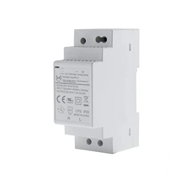 Abbildung von SeKi Hutschienen Netzteil H 30 24 24V 1A 24W DIN Rail Schienen