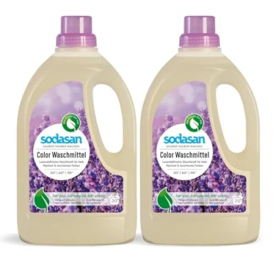 Abbildung von Sodasan Color Waschmittel flüssig Lavendel 1,5L Colorwaschmittel