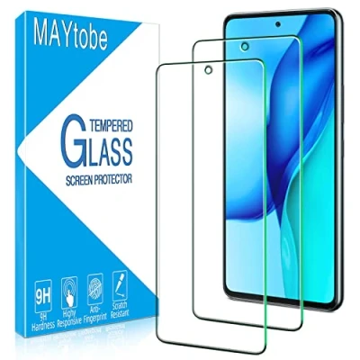 Abbildung von MAYtobe 2 Stück Schutzfolie für Samsung Galaxy A53 5G, Anti Kratzen, Blasenfreie, HD Displayschutzfolie, 9H Härte Glas, Einfaches Anbringung, Ultra Klar, Ultrabeständig