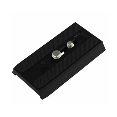 Abbildung von fittings4you M 501PL Schnellwechselplatte Aluminium kompatibel für Manfrotto 503 701 577 HDV LL1402