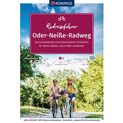 Abbildung von KOMPASS Radreiseführer Oder Neiße Radweg: Von der Quelle bis zur Ostsee mit Extra Tourenkarte, Reiseführer und exakter Streckenbeschreibung