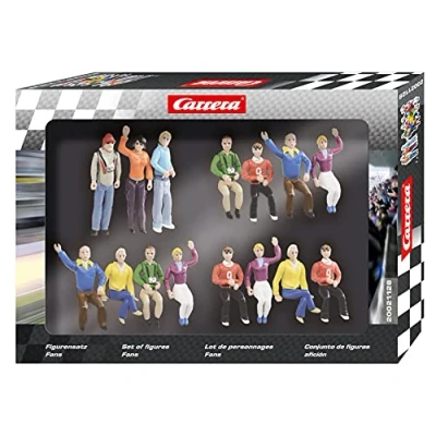 Abbildung von Carrera® Autorennbahn 20021128 Figurensatz Fans