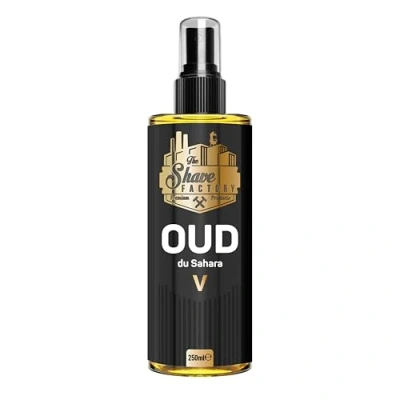 Abbildung von The Shave Factory After Cologne eine duftende Essenz für einwandfreie Pflege ein langanhaltendes Gefühl von Frische und Komfort (250ML, Oud 05 Du Sahara)