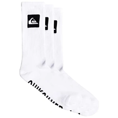 Abbildung von Quiksilver 3ERPACK Socken Off white, Herren, Größe: One Size, white