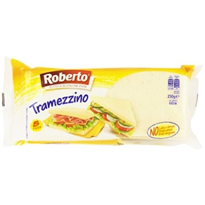 Abbildung von Roberto Industria Alimentare s.r.l. Brot, Scheibe à ca. 10x23cm, 250g