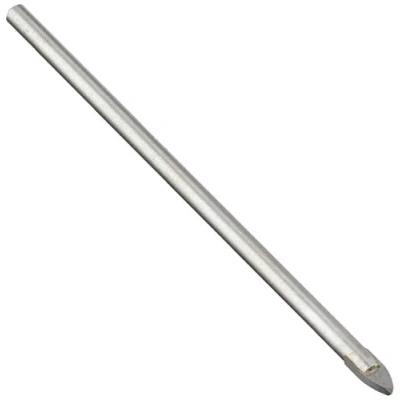 Abbildung von wolfcraft GmbH Tile and Glass Drill Bit, Bohrer, Kreisschneider Drehung der rechten Hand, 4 mm, 90 Glas, Kachel