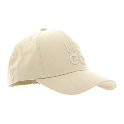 Abbildung von HUGO JUDE Stacked Cap, Herren, Größe: One Size, Open beige