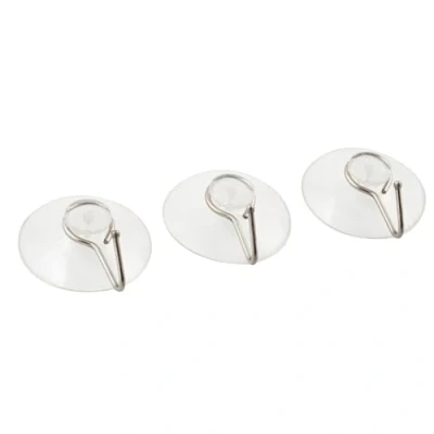 Abbildung von Metaltex 295003080 Saughaken 3 er Set transparent