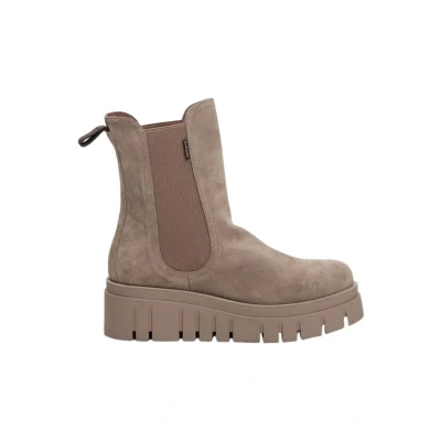 Abbildung von Nerogiardini Plateaustiefelette, Damen, Größe: 41, Beige Schuhe