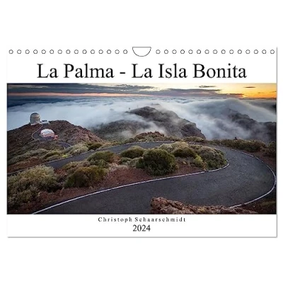 Abbildung von La Palma Isla Bonita (Wandkalender 2024 DIN A4 quer), CALVENDO Monatskalender: Eine Reise zur grünen Insel (CALVENDO Orte)