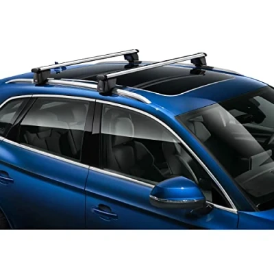 Abbildung von Audi 4K4071151 Grundträger Dachträger Tragstäbe T Nut Dachgepäckträger Relingträger, nur für Fahrzeuge mit Dachreling (PR Code 3S1/3S2), Sportback