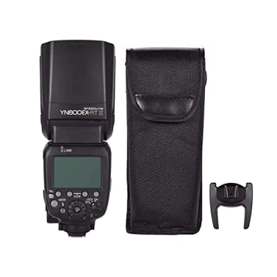 Abbildung von YONGNUO YN600EX RT II Wireless Flash Speedlite, GN60 mit optischem Master und TTL HSS für Canon 600EX RT, ST E3 Signal Kamera