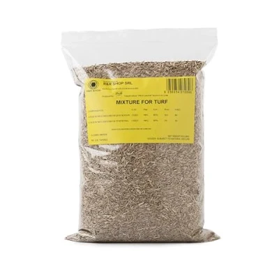 Abbildung von R&amp;R SHOP Samen für widerstandsfähigen Rasen, Weidelgras, schnell wachsend und begehbar, geeignet alle Geländearten (5Kg 200mq)
