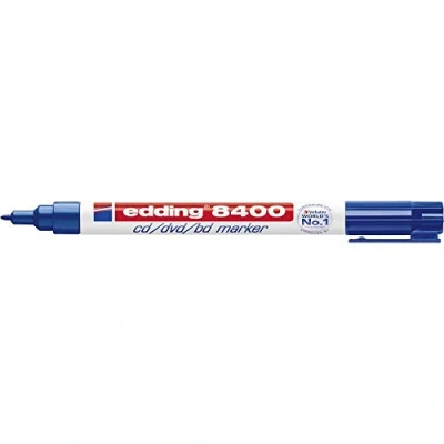 Abbildung von edding Permanentmarker 8400 CD/DVD/BD Marker blau