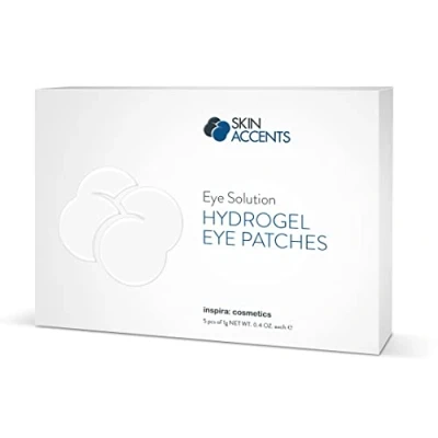 Abbildung von inspira: cosmetics Skin Accents Eye Solution Augenpads mit Hydrogel spendet Feuchtigkeit und glättet für müde Augen Schwellungen 5 g