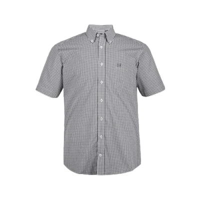 Abbildung von JP 1880 Herren große Größen Übergrößen Menswear L 8XL Hemd, Business, Halbarm, Vichy Karo, bis 8XL, Comfort Fit, Easycare schwarz 7XL 722860130