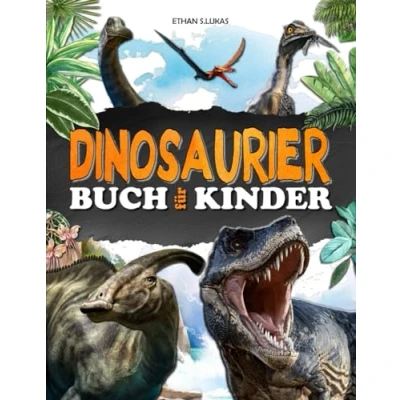 Abbildung von Dinosaurier Buch für Kinder: Ein vollständig illustriertes Buch, um die Tiere der Trias, des Jura und Kreidezeit zu entdecken.