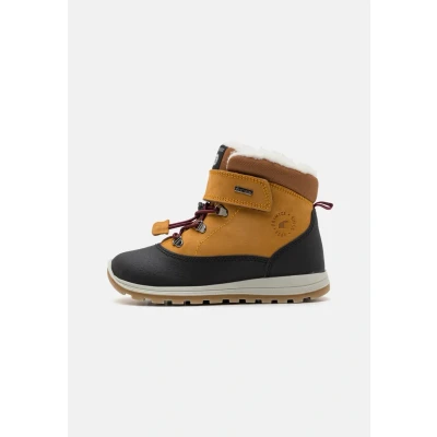Abbildung von Primigi Unisex Lauflernschuh für Kinder, Größe: 26, Senape/nero Schuhe