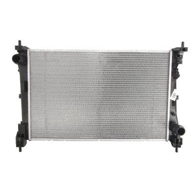 Abbildung von DENSO DRM13017 Kühler, Motorkühlung 620 392 16 ALFA ROMEO: MiTo, FIAT: Punto III Schrägheck