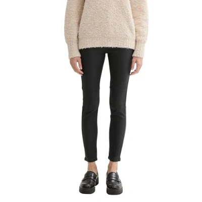 Abbildung von TOM Tailor Cropped Treggings Leggings Hosen, Damen, Größe: 34x28, Deep black