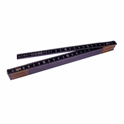 Abbildung von Metrica 20108 Alu Gliedermassstab 1 m Oxyd, schwarz