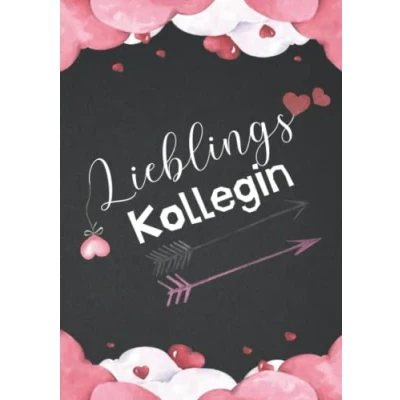 Abbildung von kollegin geschenk Notizbuch Lieblingskollegin: zum Abschied, weihnachten, Jobwechsel, Geburtstag, Ruhestand Rente &amp; Pension Für Frauen Männer Lustige kleine Abschiedsgeschenk kollegen Geschenkidee
