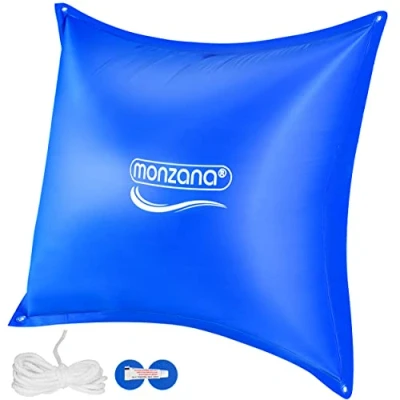 Abbildung von monzana Pool Poolkissen (2 tlg), 1x Winter XL Chlorbeständig Seil PVC Verstärktes Material