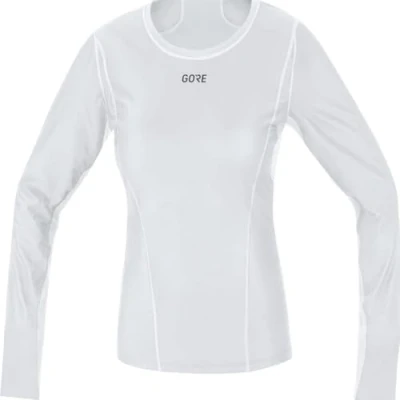 Abbildung von GORE WEAR Winddichtes Damen Thermo Unterzieh Shirt, Multisport, WINDSTOPPER, 40, Hellgrau/Weiß