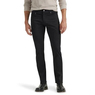Abbildung von Lee Men&#039;s Performance Series Extreme Motion Straight Fit Tapered Leg Jean, Black, 32W x 29L