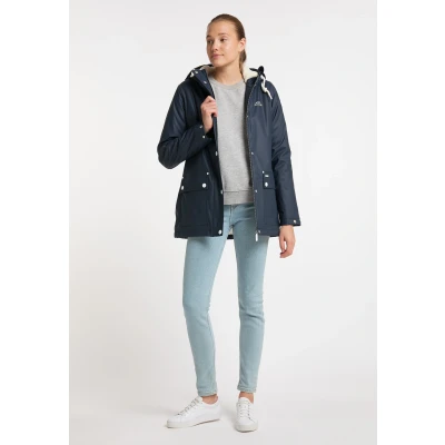 Abbildung von Icebound Urban RAIN Parka, Damen, Größe: 44, Marine