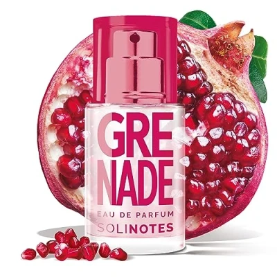 Abbildung von Solinotes Granatapfel Damen Parfüm, blumiger und beruhigender Duft, perfektes Geschenk für Sie, 15 ml