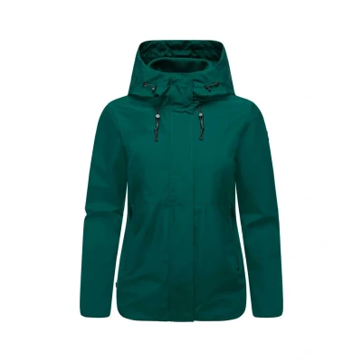 Abbildung von Ragwear Sunniva A Regenjacke / wasserabweisende Jacke, Damen, Größe: Large, Petrol melange