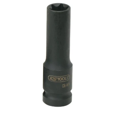 Abbildung von KS TOOLS 515.1052 Kraft Stecknuss 75 E11 12,5 (1/2&quot;) Außen Torx, E Profil