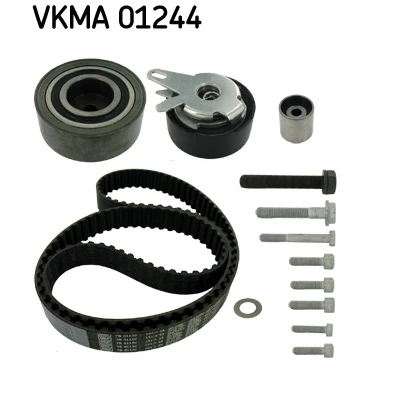 Abbildung von SKF VKMA 01244 Zahnriemensatz 141 mit trapezförmigen Zahnprofil VOLKSWAGEN: Crafter 30 35 Bus, 50 Kastenwagen