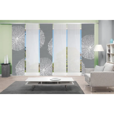 Abbildung von Vision S Schiebegardine &quot;6ER Set CRESTON&quot;, (6 St.), HxB: 260x60, Schiebevorhang 6er Digitaldruck
