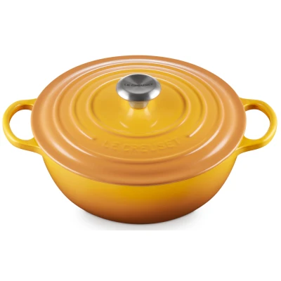 Abbildung von Le Creuset Bräter Signature Marmite Nektar ø 26 cm / 4,1 Liter Für alle Wärmequellen