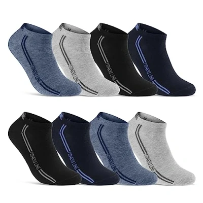 Abbildung von 8 12 20 Paar Sneaker Socken Herren Mehrfarbig Baumwolle 16777 WP (8 39 42)